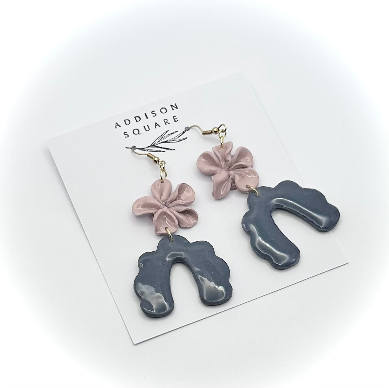 Soft Blue Floral Arch
