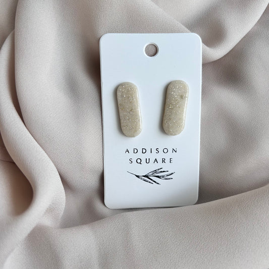 Oblong Champagne Stud