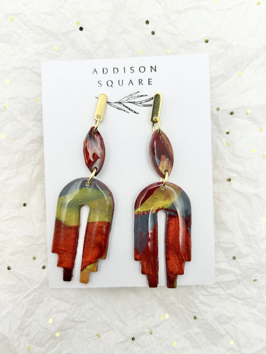 Red & Green Multicolored