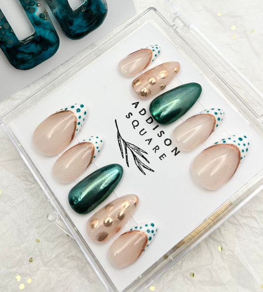 Peacock Nails