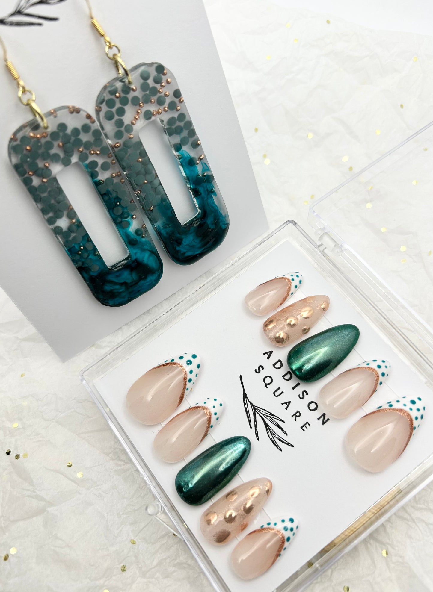 Peacock Nails